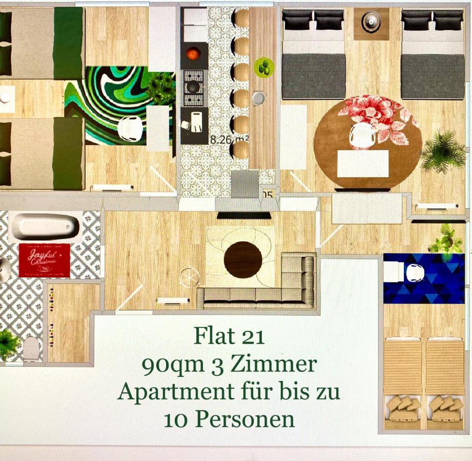 Daheim In Essen Apartment Ngoại thất bức ảnh