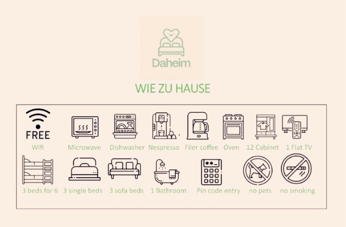 Daheim In Essen Apartment Ngoại thất bức ảnh
